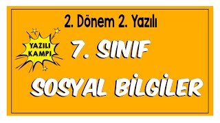 7Sınıf Sosyal 2Dönem 2Yazılıya Hazırlık [upl. by Shermy]