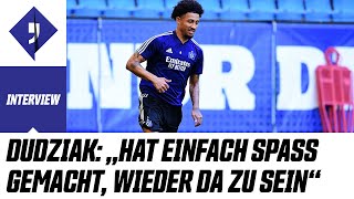 quotHat einfach Spaß gemacht wieder da zu seinquot  Jeremy Dudziak im ComebackInterview [upl. by Wendolyn]