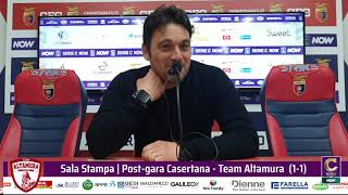 SALA STAMPA  Stadio quotAPintoquot  Casertana VS Team Altamura 11 [upl. by Seravat131]