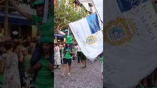 Arrauna Kontxako Banderaren garaipena  Así se celebran las victorias de la Concha en Hondarribia [upl. by Noned]