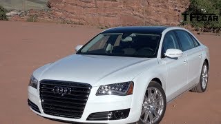 2014 Audi A8 TDI Quick Take Drive and Review [upl. by Yrelbmik]