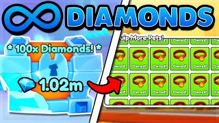 NEW BEST METHOD TO GET INFINITE DIAMONDS In PET SIMULATOR 99 MAX DIAMONDS And MUCH MORE [upl. by Alrahc993]