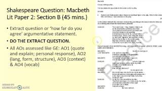 Macbeth Analysis Act 3 Sc1 OCR [upl. by Coats]