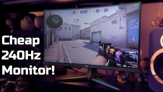 AOC C27G2ZU review A cheap 240Hz monitor [upl. by Sink]