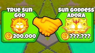 This GOD Tower Combination is AMAZING Bloons TD Battles 2 [upl. by Aron]