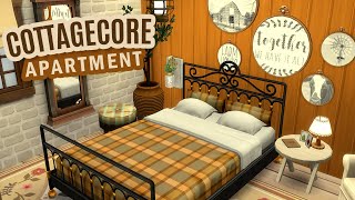 Cottagecore Apartment For Animal Lover  The Sims 4 Cottage Living  Stop Motion  No CC [upl. by Anade]