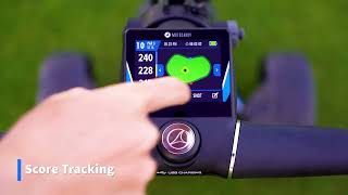 Motocaddy M5 GPS 2022 Model with new advanced features [upl. by Ynafit]