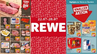 REWE Angebote der Woche  Aktuelle Angebote amp Prospekte  Gültig von 22 07 [upl. by Eniarral551]