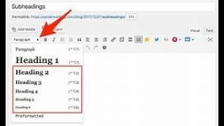 How to use subheadings headings in APA [upl. by Ahcurb544]