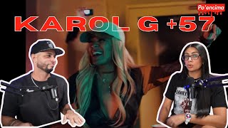 KAROL G Feid DFZM ft Ovy On The Drums J Balvin Maluma Ryan Castro Blessd  57 Reaccion [upl. by Merl86]