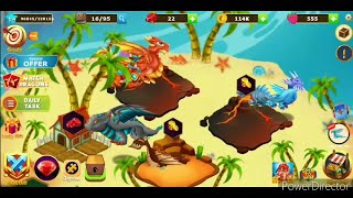 dragon paradise city gameplay  dragon paradise city mod apk unlimited money and gems [upl. by Enilekaj14]