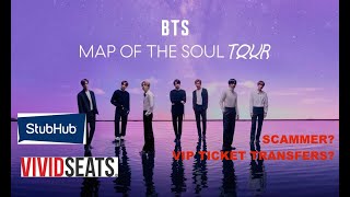 HOW TO GET BTS TOUR RESALE TICKETSTICKET TRANSFERS [upl. by Eceinert71]