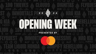 LCS Opening Day Full VOD  Presented by Mastercard W1D1 [upl. by Inol809]