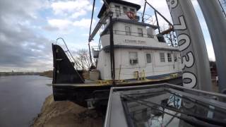 Wilkerson Crane Rental lifting 200000 Push boat for Holiday Sand C808D3EA 9FDA 44A1 BC30 83D0BFA4F3 [upl. by Raymond]