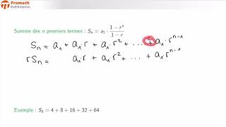 Progressions arithmétiques et géométriques [upl. by Al]