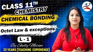 Chemical Bonding and Molecular StructureOctet LawException Of Octet LawClass 11 ncert NEEJEE [upl. by Forkey]