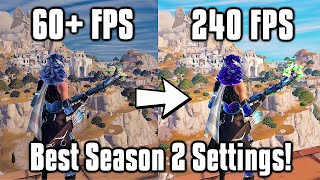 Fortnite Season 2 Settings Guide  FPS Boost Colorblind Modes amp More [upl. by Kelton]