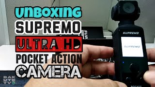 UNBOXING  Supremo Ultra HD Pocket Action Camera  BakuteTV🌏 [upl. by Rosanna605]