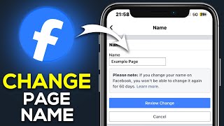 How To Change Facebook Page Name 2024  Easy Guide [upl. by Alracal80]