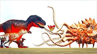 Ark Survival  KRAKEN vs ALPHA DINOS and more Ep272 [upl. by Anilah300]