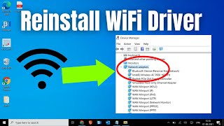 How to Reinstall a Wireless Network Adapter Driver in Windows 2022 [upl. by Judson714]