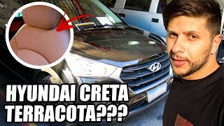 FICOU ANIMAL😱 HYUNDAI CRETA 2020 GANHOU INTERIOR TERRACOTA [upl. by Justen98]