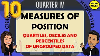 QUARTILES DECILES AND PERCENTILES OF UNGROUPED DATA  GRADE 10 MATHEMATICS Q4 [upl. by Nahej709]