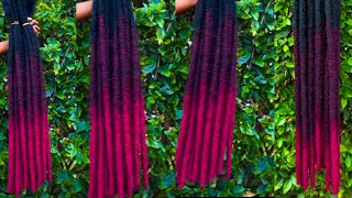 Highly requested jumbo dreadlocks tutorialbegginer friendly [upl. by Nozicka457]