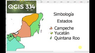 Cómo agregar nueva simbología a la leyenda en QGIS 31416 quotPIquot [upl. by Schaumberger]