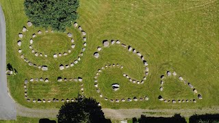 Der Findlingsgarten in RabenSteinfeld MecklenburgVorpommern [upl. by Ain]