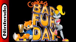 Conkers Bad Fur Day N64 Longplay  Casual 100 Full Game Walkthrough [upl. by Fiore]