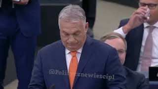 Wiktor Orban Mocne wystąpienie w parlamencie europejskim [upl. by Menon945]