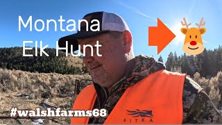 Montana Elk Hunting Finding a new spot on onX Hunt lets see if it pays off Montana mining too [upl. by Eglanteen443]