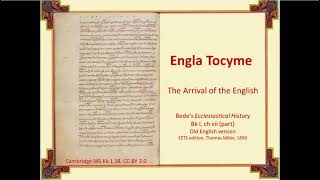 Engla Tocyme  The Arrival of the English [upl. by Inek]