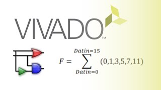 Crear una función en VHDL Vivado Xilinx  74LS151 MUX  FPGA [upl. by Hibbs420]