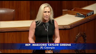 Congresswoman Marjorie Taylor Greene Voices Opposition to the TikTok Ban Bill [upl. by Wyck596]