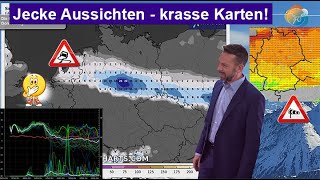 Jecke Aussichten  krasse Karten kann der Winter warten Wetter amp Windvorhersage 0511022024 [upl. by Navert]