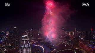 احتفالات برج خليفة برأس السنة الجديدة 2024 Burj Khaleifa fireworks at Dubai in New Year [upl. by Nnaecyoj]