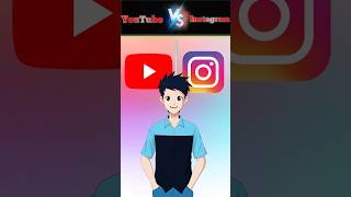 Difference between YouTube and instagram shorts youtubeshorts shortvideo [upl. by Ardnaed]