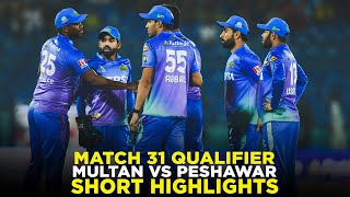 PSL 9  Short Highlights  Multan Sultans vs Peshawar Zalmi  Match 31  Qualifier  M2A1A [upl. by Larrabee63]