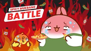 🌶️ Molang vs Piu Piu Spicy Mukbang Challenge 🔥 [upl. by Assert]