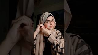 Hijab Tutorial5☕🖤 أكتر لفة حجاب قمر حرفيا🥺🖤videofunny viralvideoyoutubetrending youtubeshorts [upl. by Flin379]