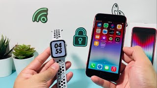 How to Set Up Apple Watch with iPhone SE 3rd Generation [upl. by Jourdan]