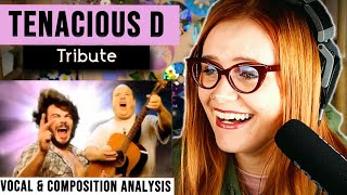 Vocal Coach 1ST TIME Reaction to TENACIOUS D  “Tribute” Analysis [upl. by Lewert]