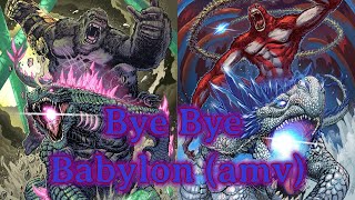 Bye Bye Babylon Godzilla x Kong The New Empire AMV [upl. by Hillard]