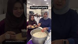 Aapko Khana Hai Chai Biryani 🤪❤️ hkrshorts hkrbakingacademy [upl. by Bergren]