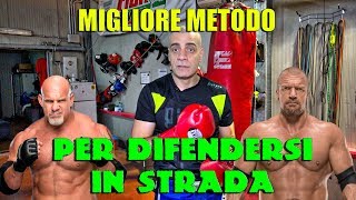 il miglior metodo di combattimento per difendersi in strada [upl. by Llerrit]