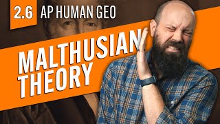 MALTHUSIAN Theory Explained AP Human Geography Review—Unit 2 Topic 6 [upl. by Jessika504]