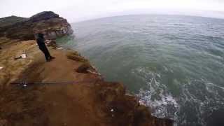 taranaki surf casting cliff fishing [upl. by Handel]