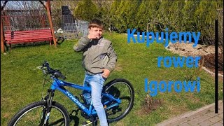 Prezent na komunię dla Igora  kupiliśmy rower  VLOG [upl. by Namyac597]